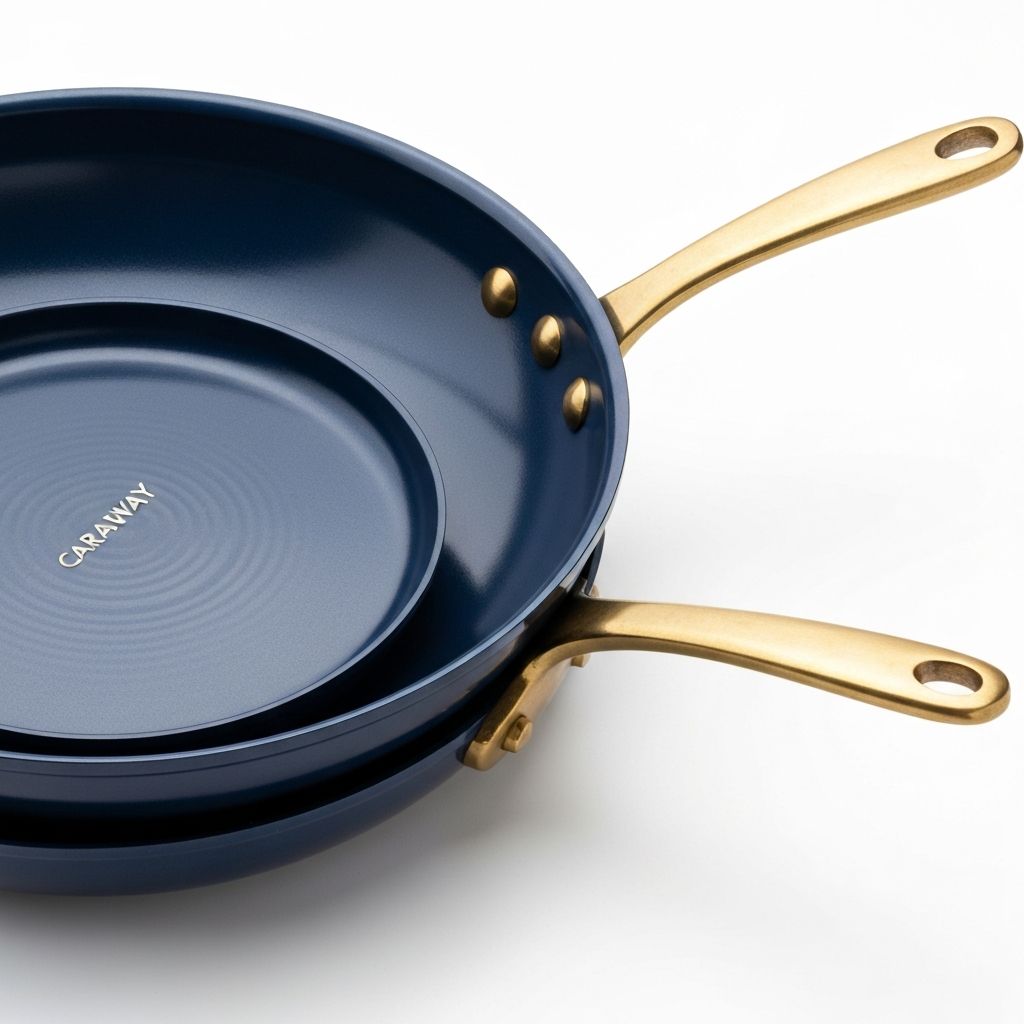 Caraway cookware in Navy