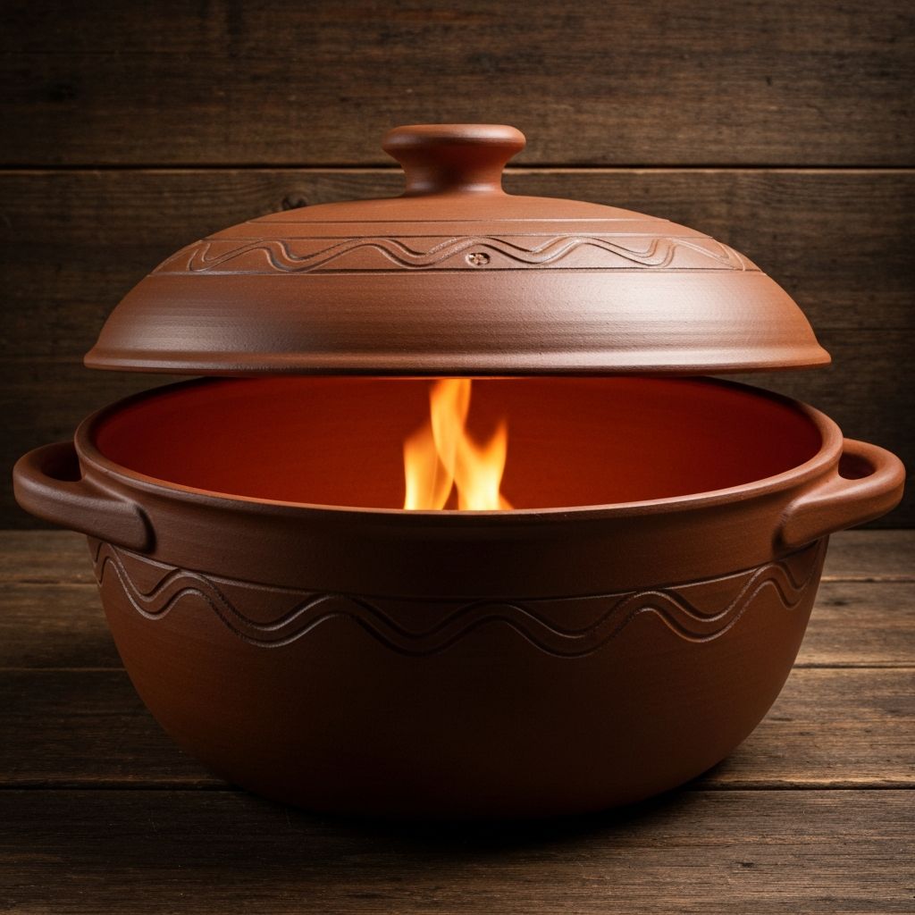 Caraway cookware in Perracotta